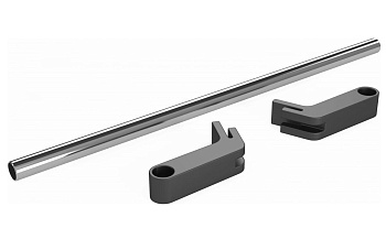 Полотенцедержатель на 6 секц. 16х415 мм, черный Royal Thermo